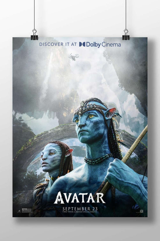 Avatar (2022 film) Avatar - Na'Vi Warrior Poster