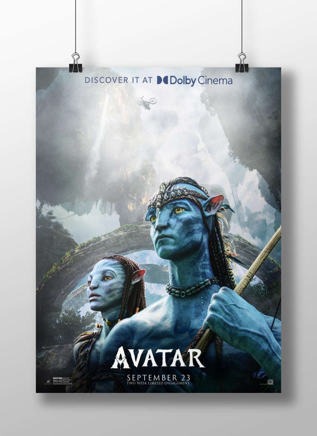 Avatar (2022 film) Avatar - Na'Vi Warrior Poster