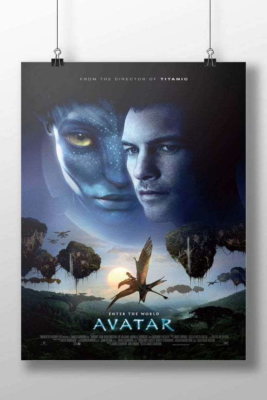 Avatar (2009 film directed by James Cameron, confirmed by "FROM THE DIRECTOR OF TITANIC" and