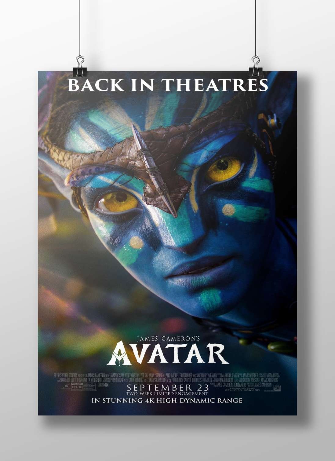 James Cameron's Avatar Neytiri - Heart Of Pandora Poster