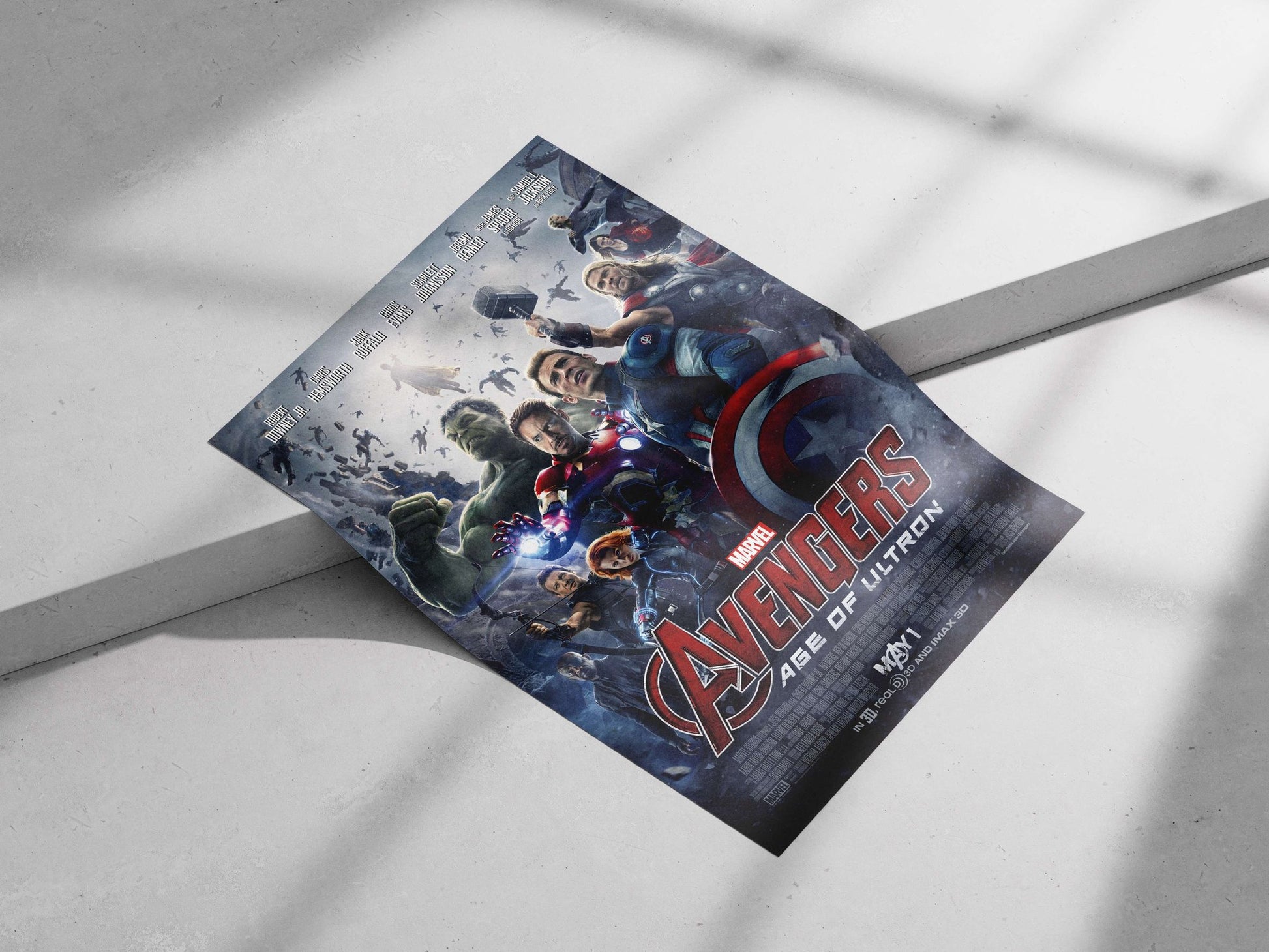 Avengers: Age of Ultron (Marvel film) Iron Man - Infinity Stone Poster