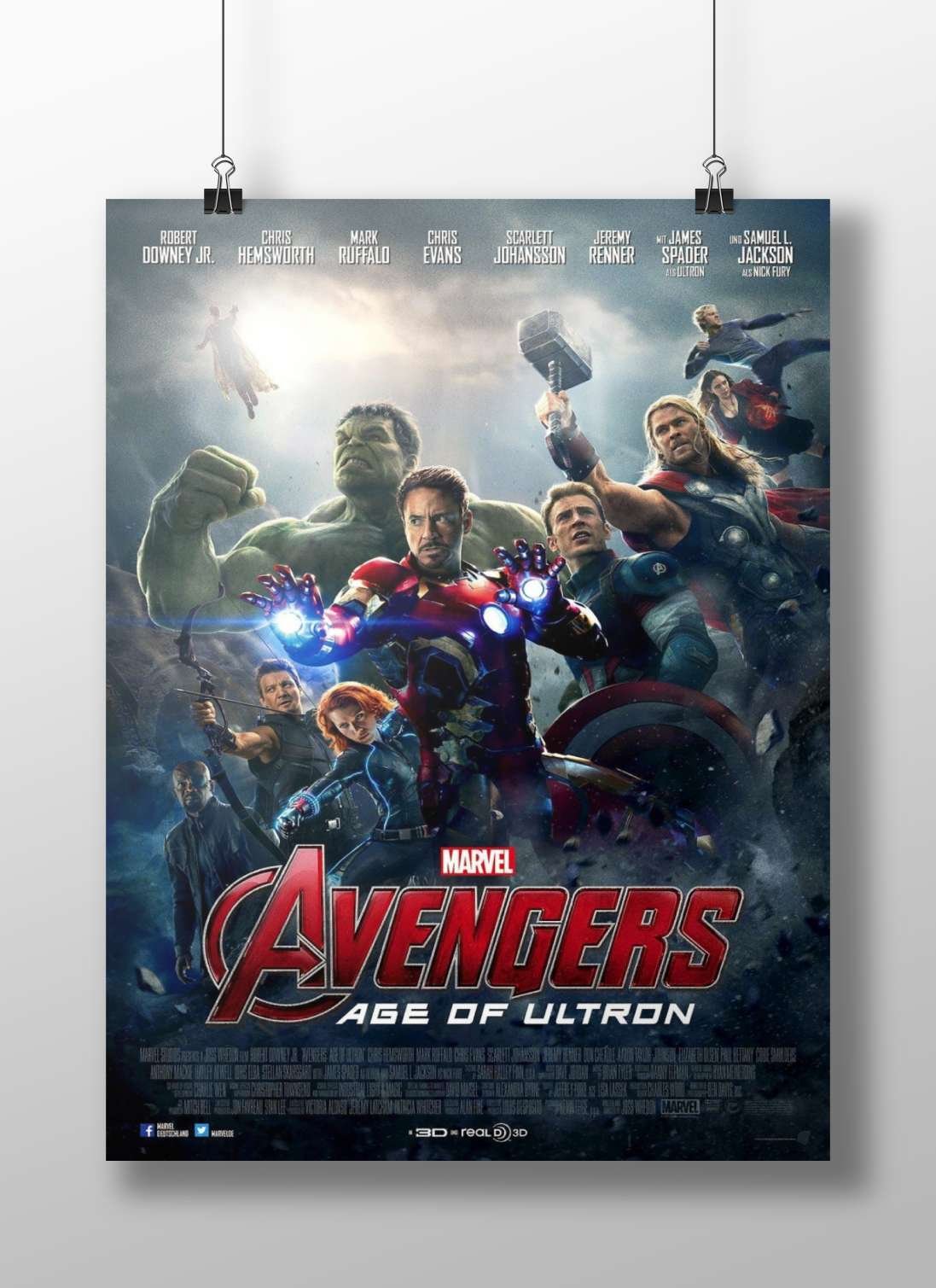 Avengers: Age of Ultron Iron Man Mark Iv - Tech Icon Poster