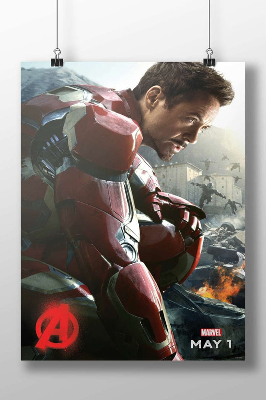 Tony Stark as Iron Man from Marvel's Avengers: Age of Ultron (confirmed by Tesseract OCR