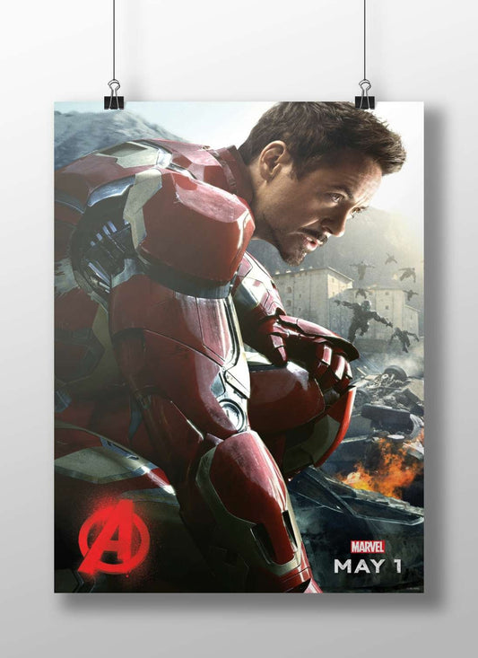 Tony Stark as Iron Man from Marvel's Avengers: Age of Ultron (confirmed by Tesseract OCR