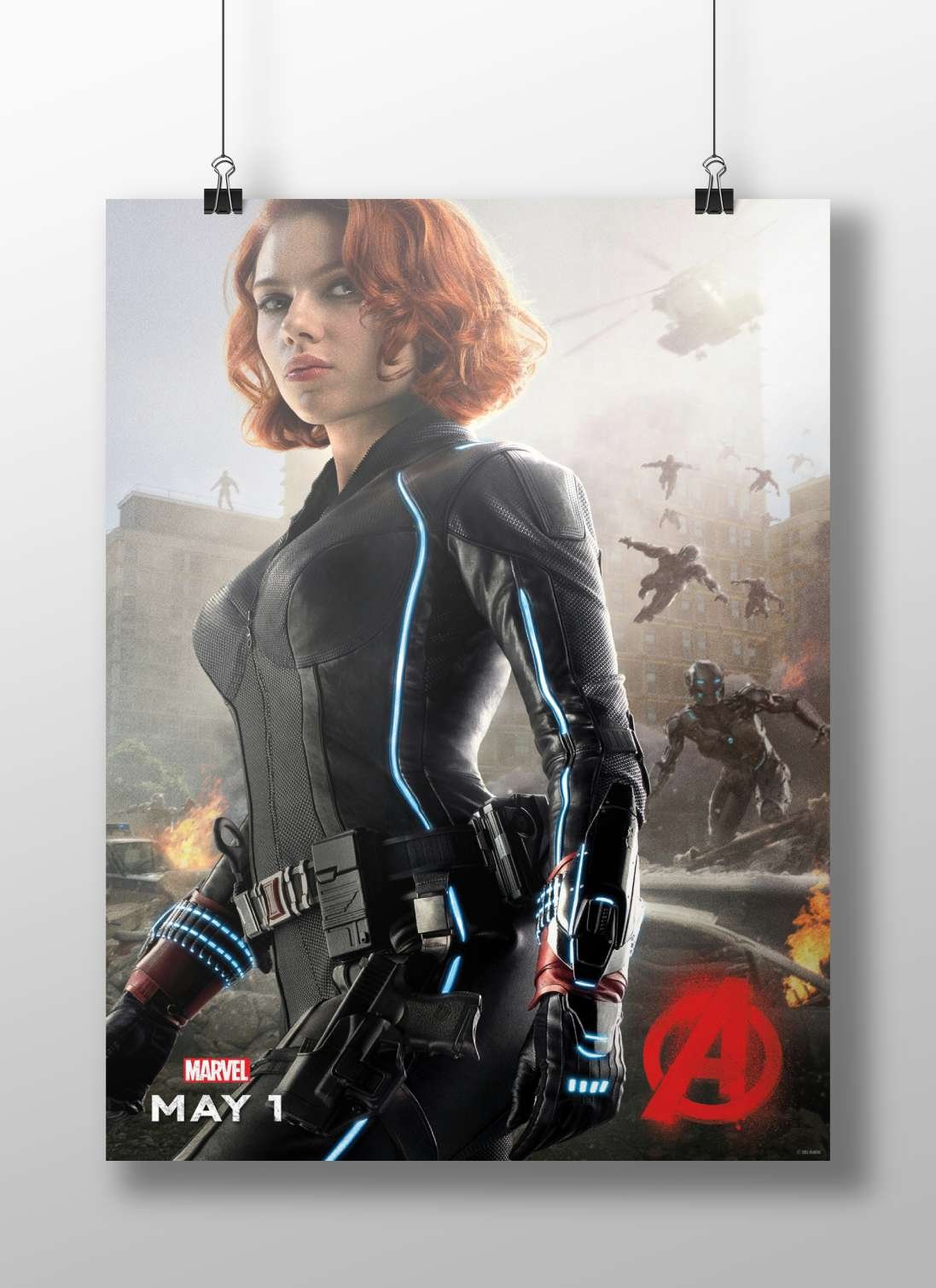 Black Widow (Natasha Romanoff) from Marvel Cinematic Universe's *The Avengers* Black Widow - The Avenger