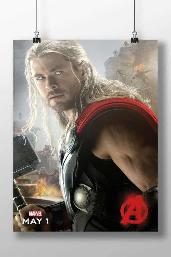 Thor (the Asgardian deity from Marvel Cinematic Universe) Thor - God Of Thunder Poster