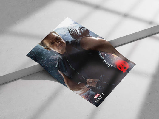 Hawkeye (Clint Barton) from Marvel's Avengers franchise Hawkeye - Avenger'S Precision Poster