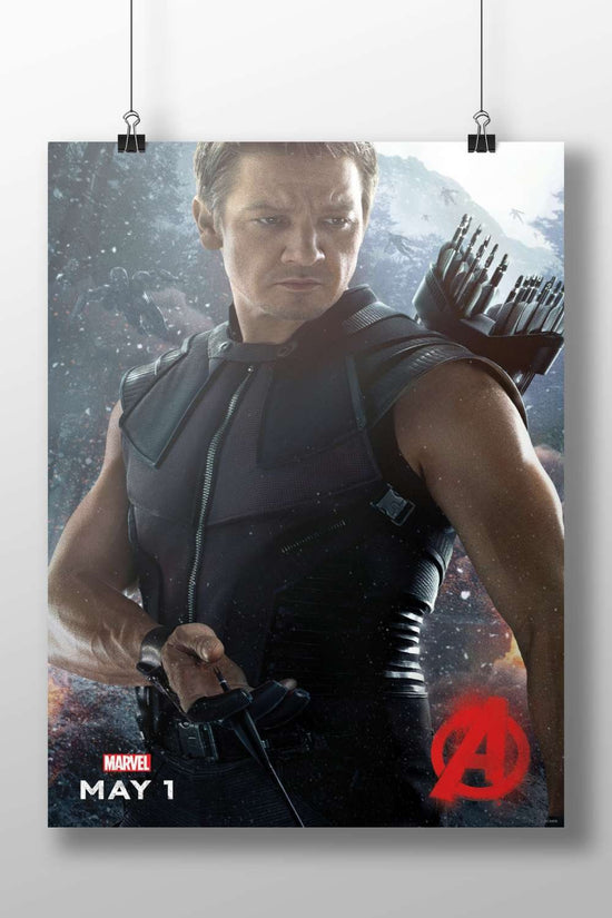 Hawkeye (Clint Barton) from Marvel's Avengers franchise Hawkeye - Avenger'S Precision Poster