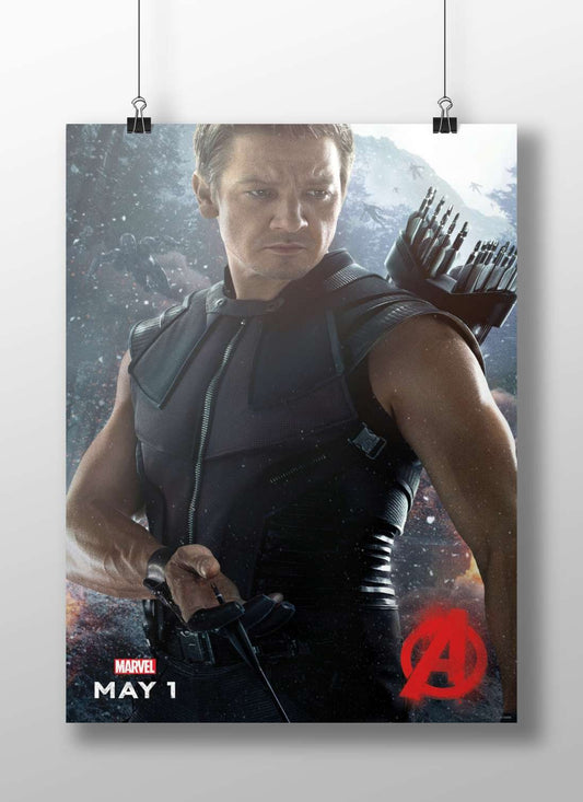 Hawkeye (Clint Barton) from Marvel's Avengers franchise Hawkeye - Avenger'S Precision Poster