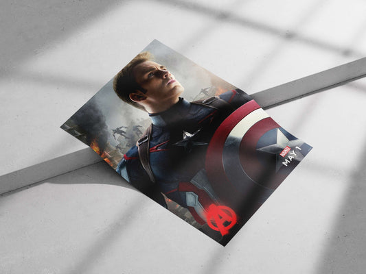 Steve Rogers (Marvel Cinematic Universe) Captain America - Flagship Poster