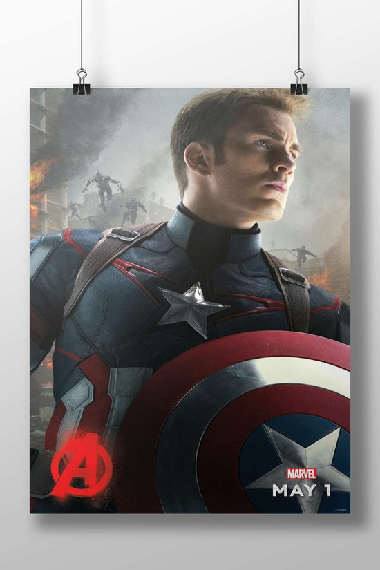 Steve Rogers (Marvel Cinematic Universe) Captain America - Flagship Poster