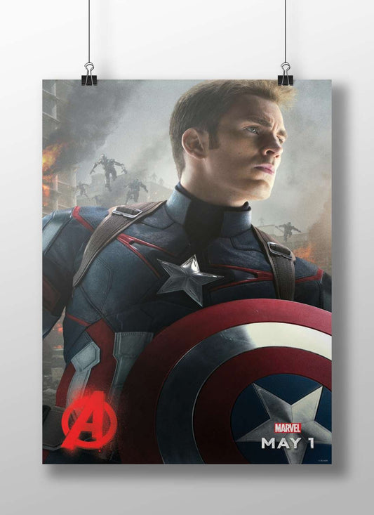Steve Rogers (Marvel Cinematic Universe) Captain America - Flagship Poster