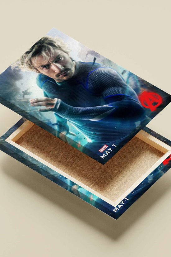 Pietro Maximoff (Quicksilver) from Marvel's Avengers franchise. Pietro Maximoff - Quicksilver Pop Art Poster