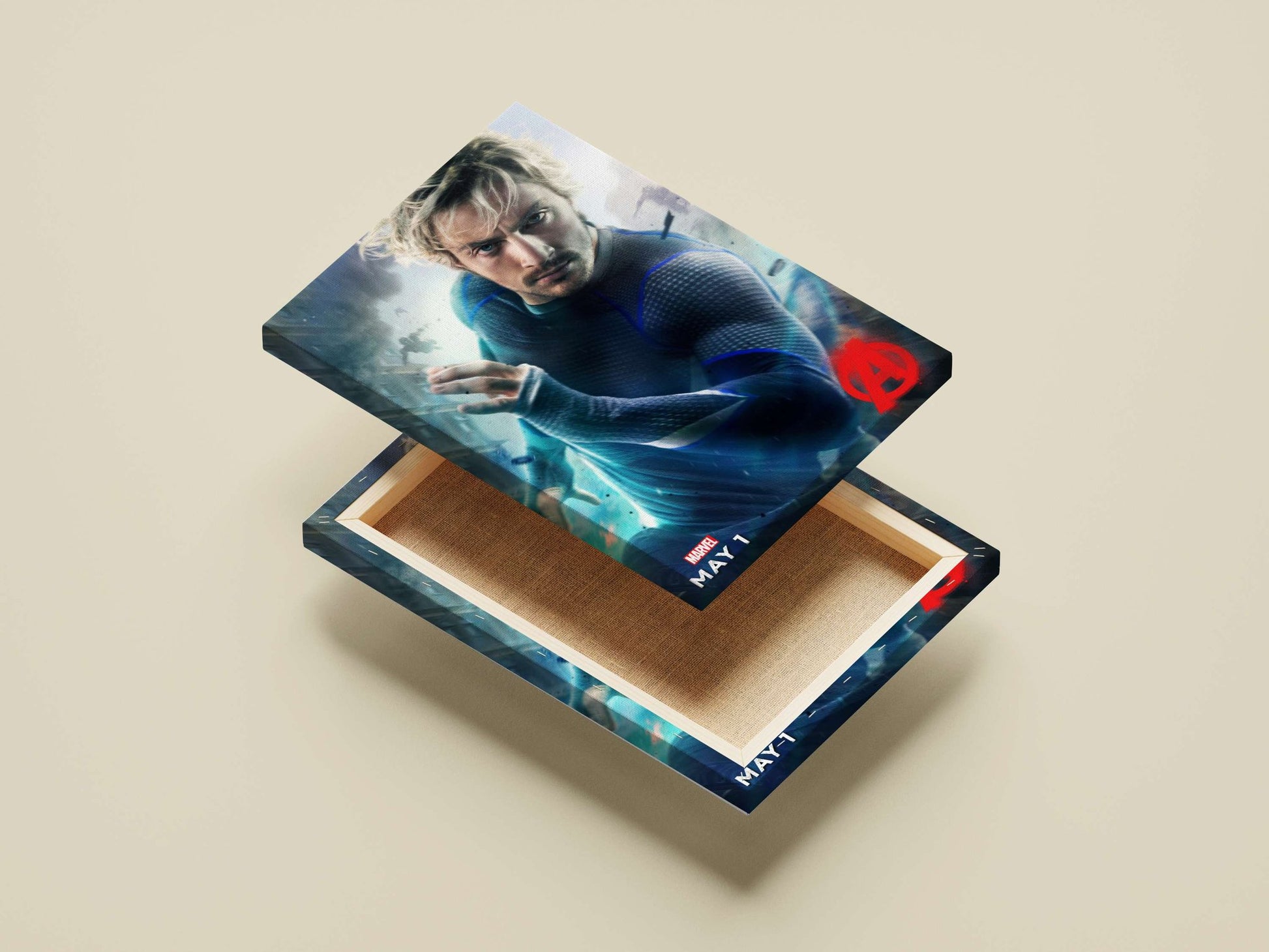 Pietro Maximoff (Quicksilver) from Marvel's Avengers franchise. Pietro Maximoff - Quicksilver Pop Art Poster