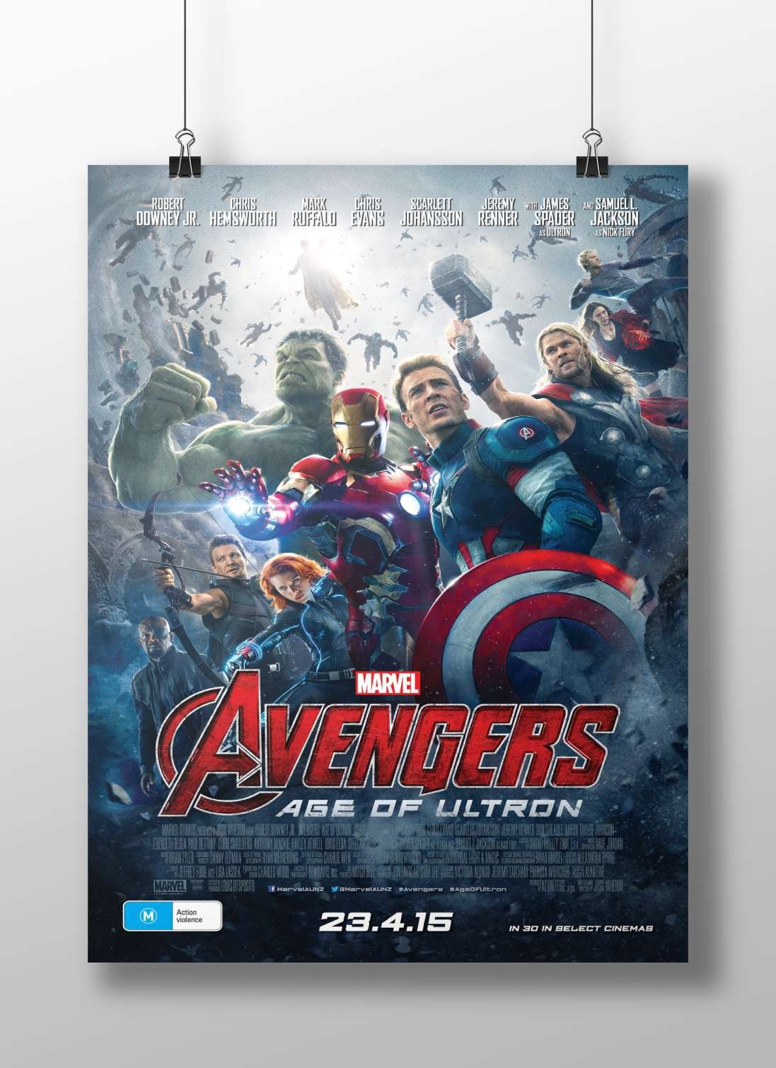 Marvel's Avengers: Age of Ultron (specifically the film franchise and its title) Iron Man -