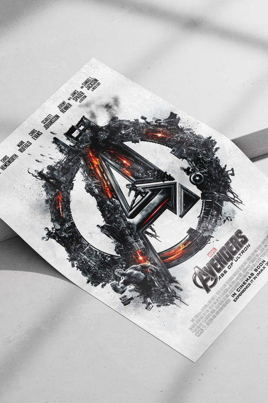Avengers: Age of Ultron (Marvel Cinematic Universe movie) Vision - Infinity Gauntlet Poster