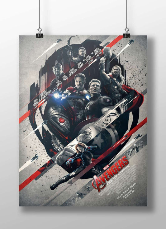 Marvel's Avengers: Age of Ultron (featuring Iron Man, Captain America, Thor, Black Widow, and Hawkeye).