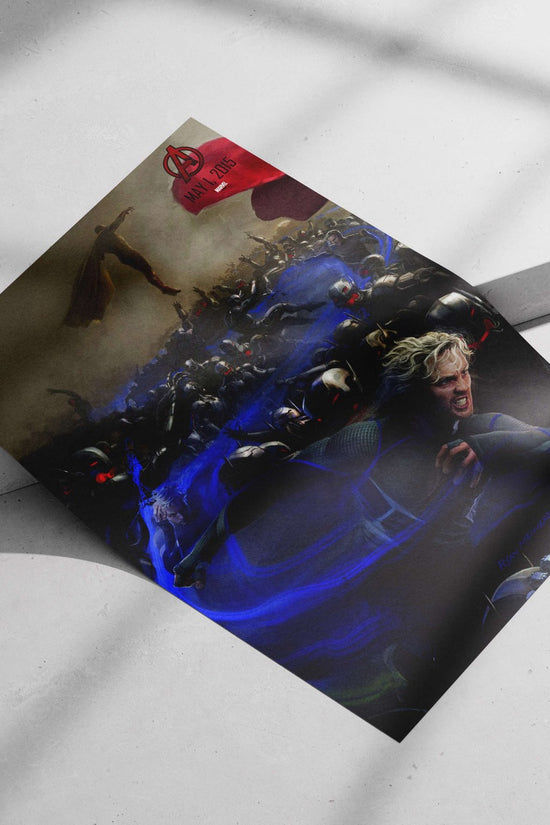 Marvel's Avengers franchise (specifically the battle scene from Avengers: Age of Ultron featuring Captain America,