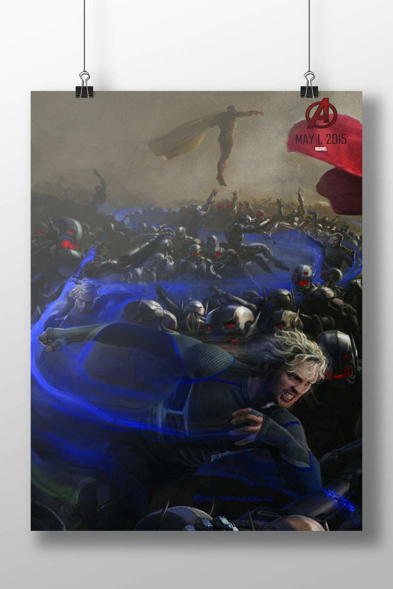 Marvel's Avengers franchise (specifically the battle scene from Avengers: Age of Ultron featuring Captain America,