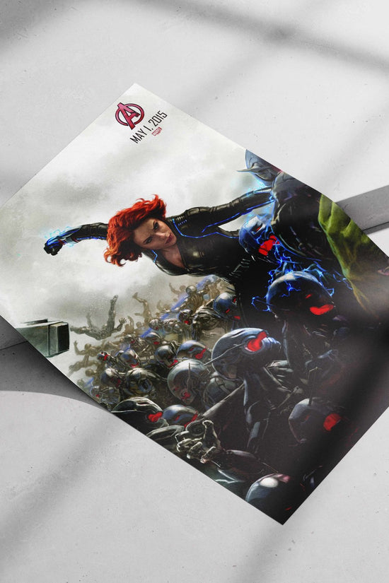 Natasha Romanoff (Black Widow) from Marvel's Avengers franchise Black Widow - Avenger'S Spirit Poster