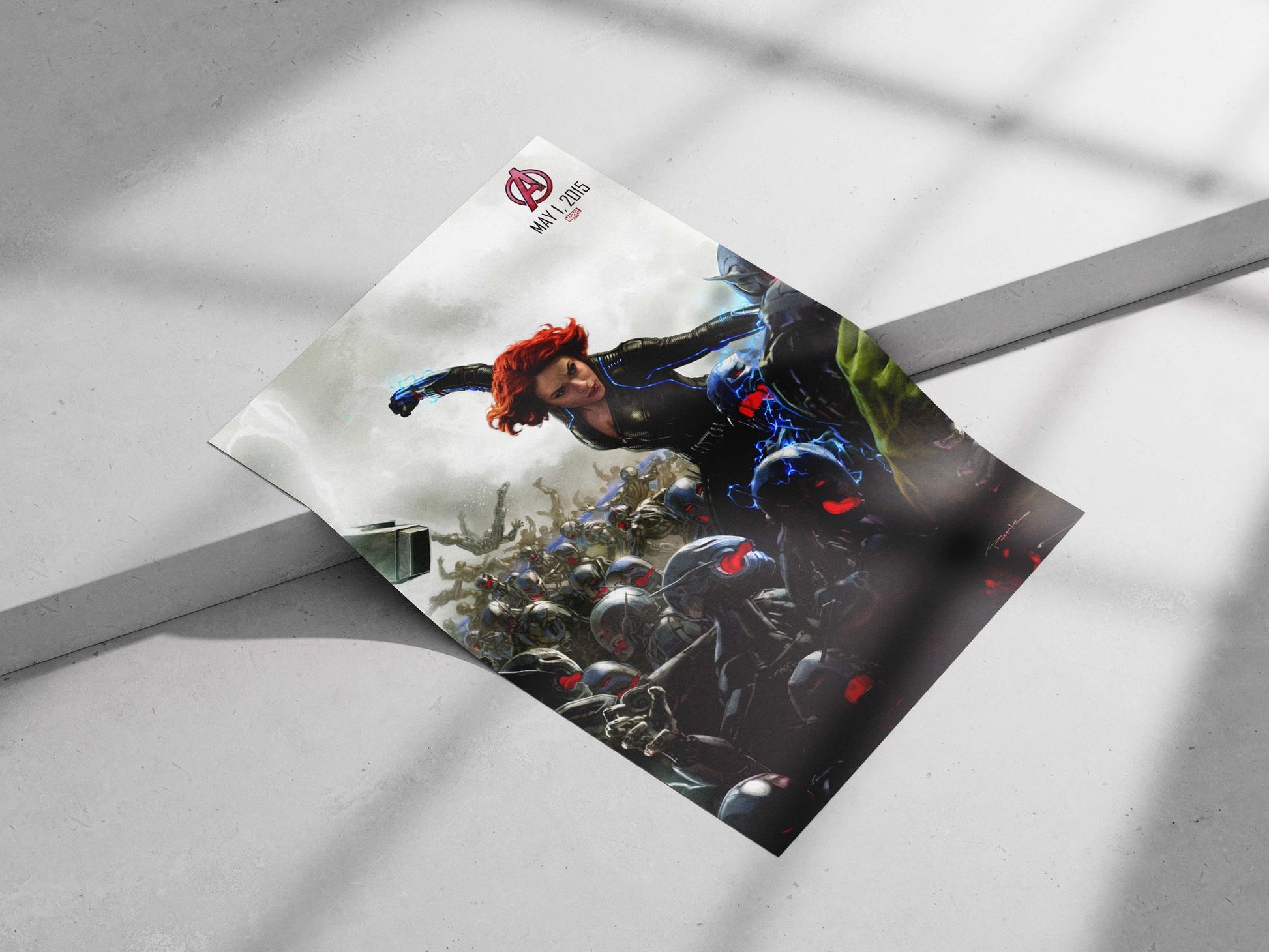 Natasha Romanoff (Black Widow) from Marvel's Avengers franchise Black Widow - Avenger'S Spirit Poster