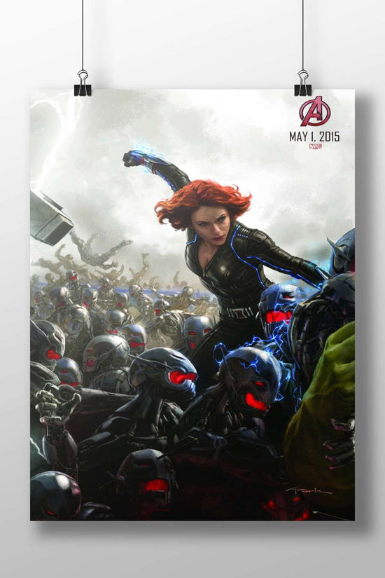 Natasha Romanoff (Black Widow) from Marvel's Avengers franchise Black Widow - Avenger'S Spirit Poster