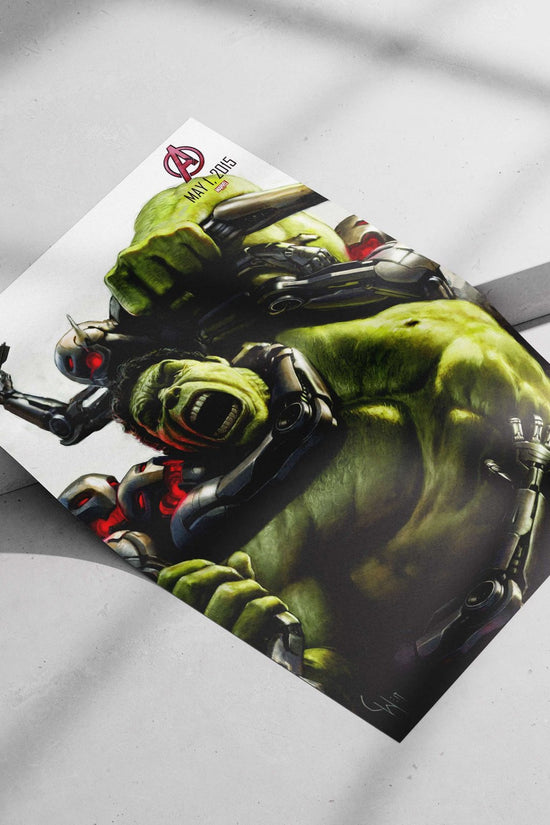 Hulk from Marvel's Avengers franchise (specifically The Avengers movie released May 1, 2015) Hulk -