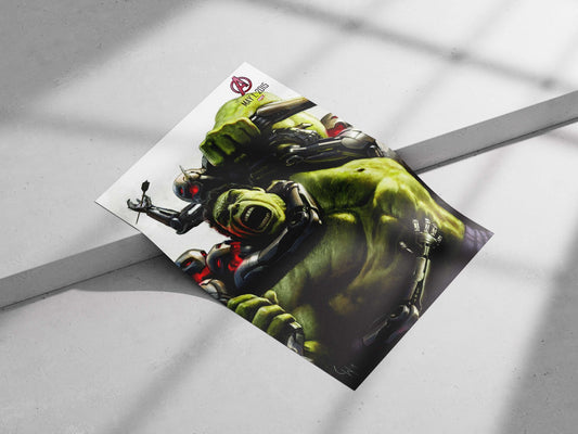 Hulk from Marvel's Avengers franchise (specifically The Avengers movie released May 1, 2015) Hulk -