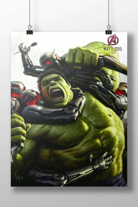 Hulk from Marvel's Avengers franchise (specifically The Avengers movie released May 1, 2015) Hulk -