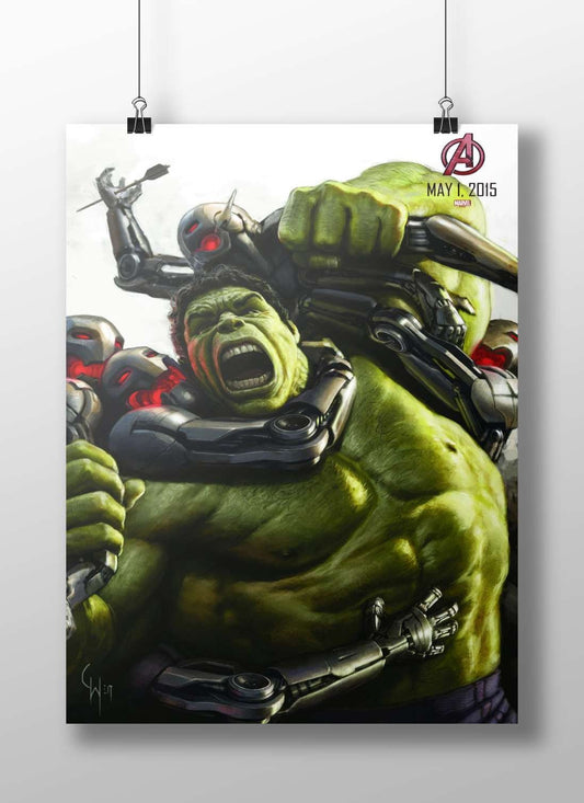 Hulk from Marvel's Avengers franchise (specifically The Avengers movie released May 1, 2015) Hulk -