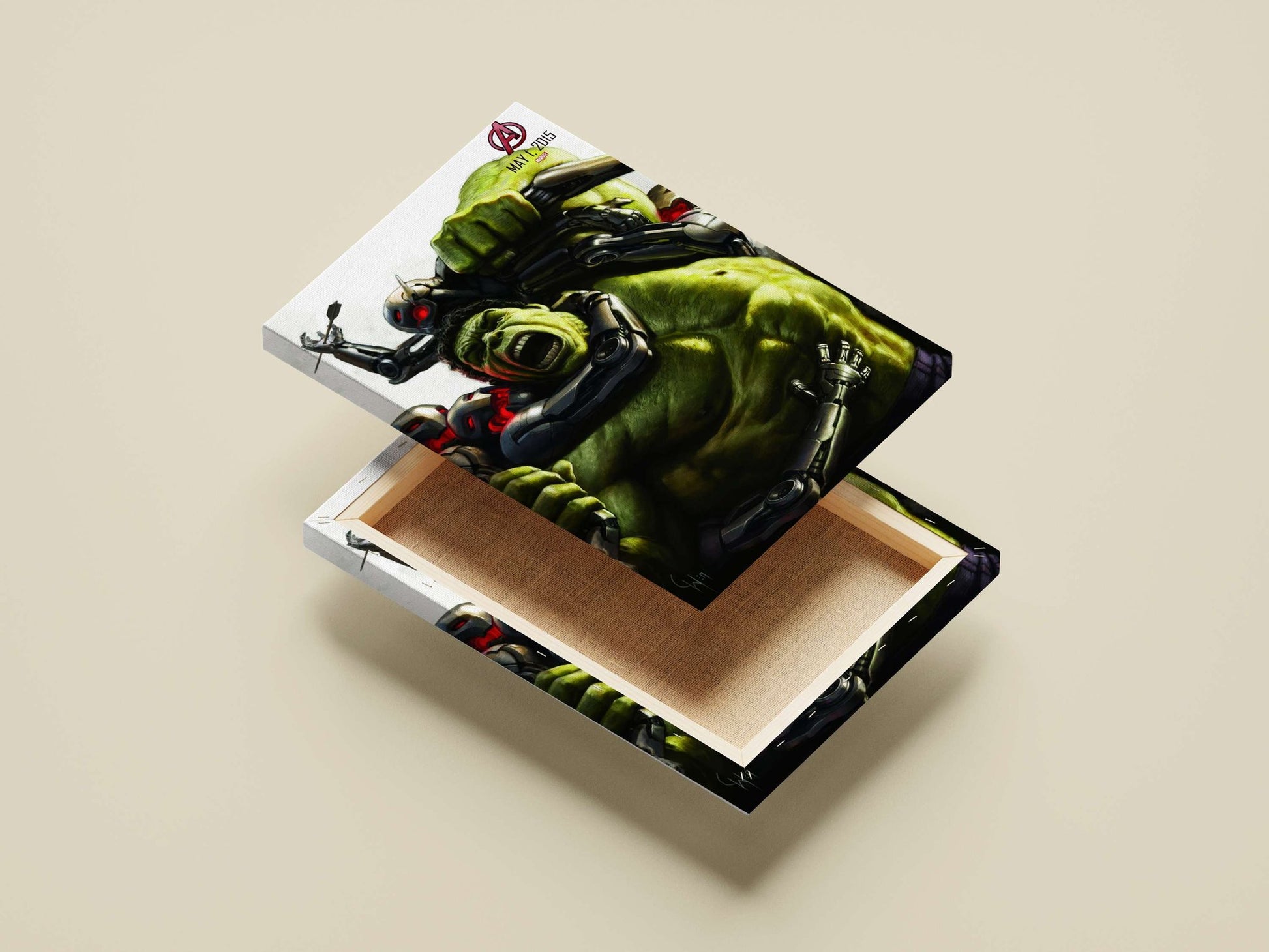 Hulk from Marvel's Avengers franchise (specifically The Avengers movie released May 1, 2015) Hulk -