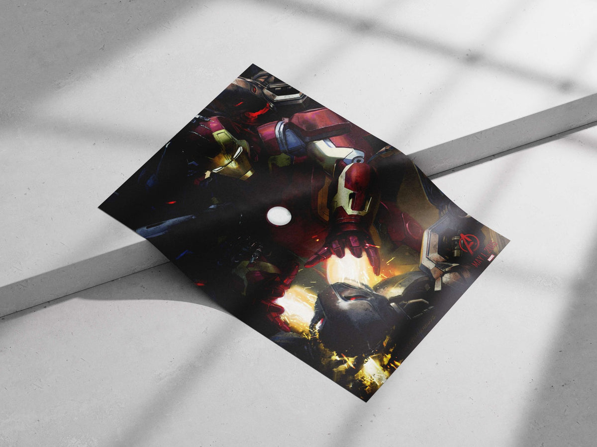 Iron Man (Marvel Cinematic Universe) Tony Stark - Tech Titan Poster