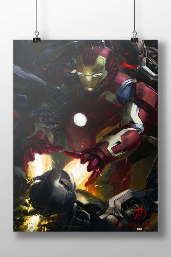 Iron Man (Marvel Cinematic Universe) Tony Stark - Tech Titan Poster