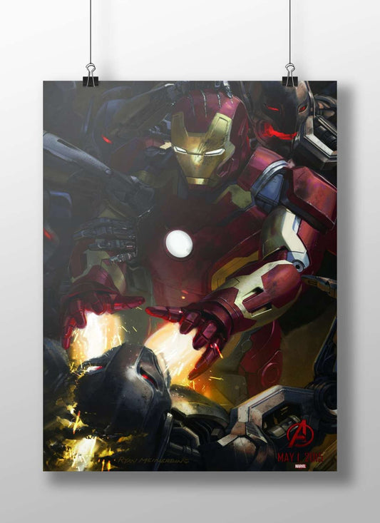 Iron Man (Marvel Cinematic Universe) Tony Stark - Tech Titan Poster