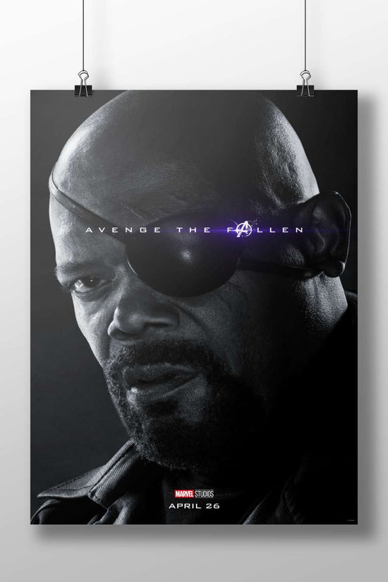 Nick Fury (Marvel Studios' Avengers franchise character) Nick Fury - Commanding Presence Poster
