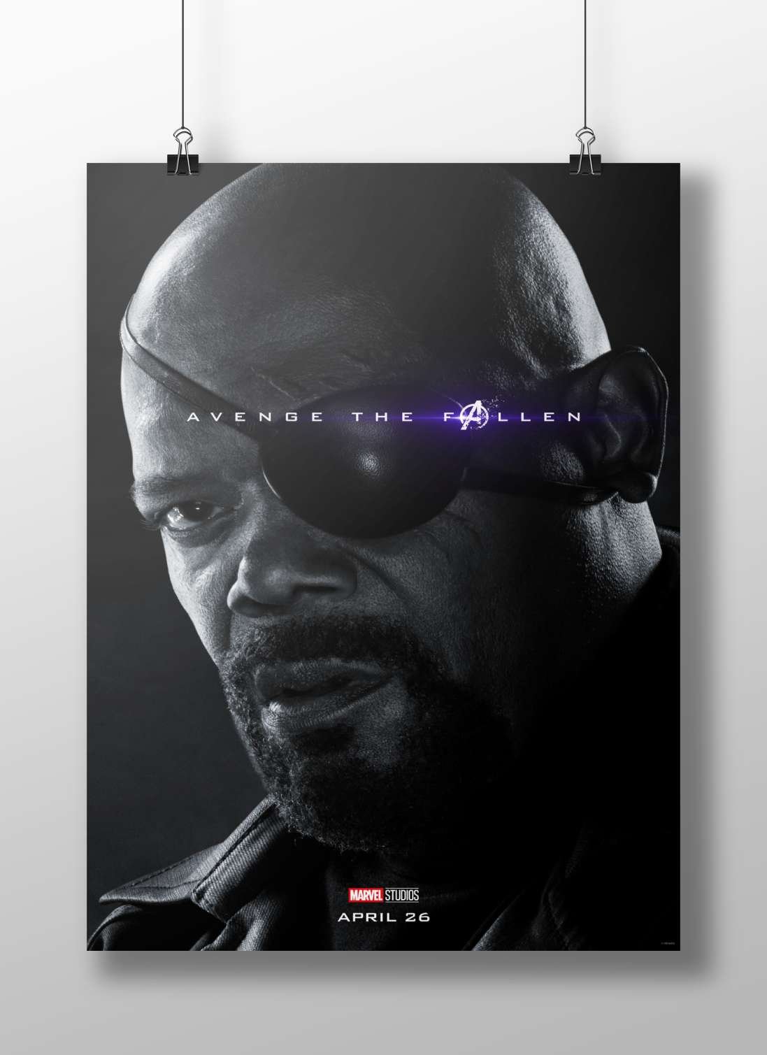 Nick Fury (Marvel Studios' Avengers franchise character) Nick Fury - Commanding Presence Poster
