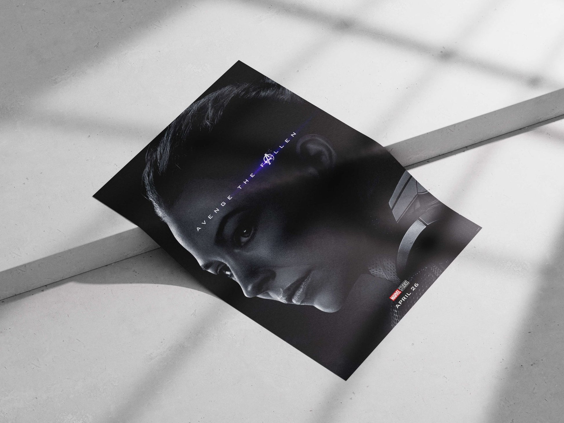 Carol Danvers (Captain Marvel) from Marvel Cinematic Universe Captain Marvel - Iconic Noir Poster