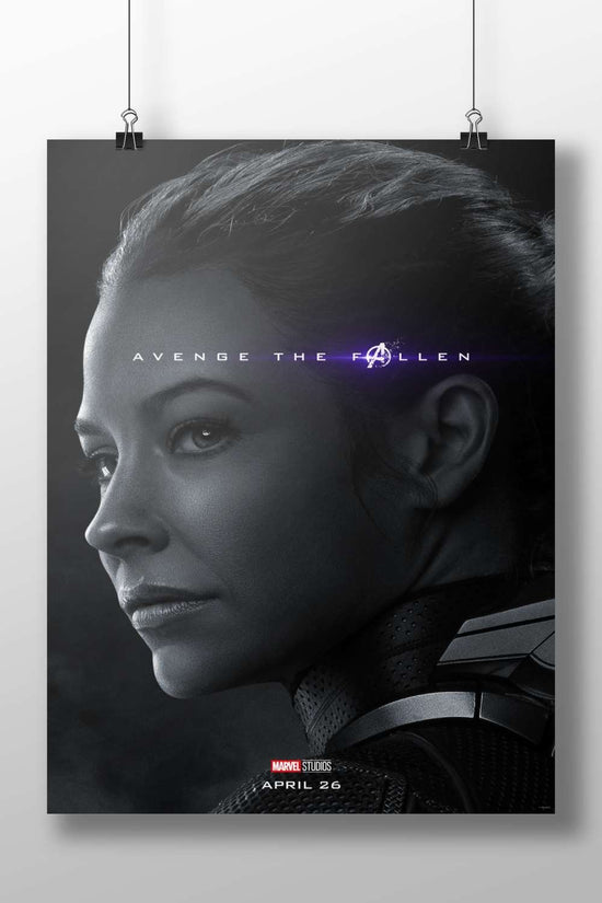 Carol Danvers (Captain Marvel) from Marvel Cinematic Universe Captain Marvel - Iconic Noir Poster