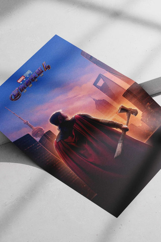 Thor (Norse deity), Marvel Cinematic Universe, Avengers: Endgame Thor - Thunder God Poster