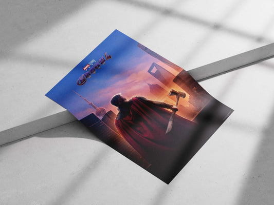 Thor (Norse deity), Marvel Cinematic Universe, Avengers: Endgame Thor - Thunder God Poster