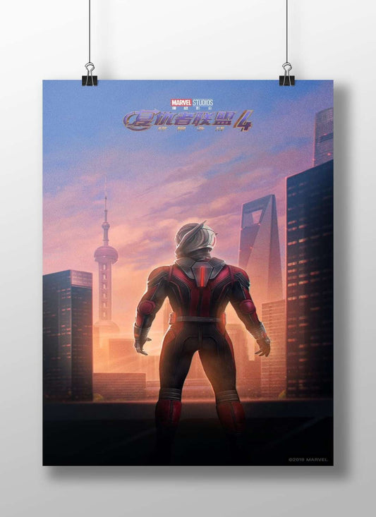Ant-Man (Scott Lang) from Marvel's Avengers Scott Lang - Ant-Man Poster