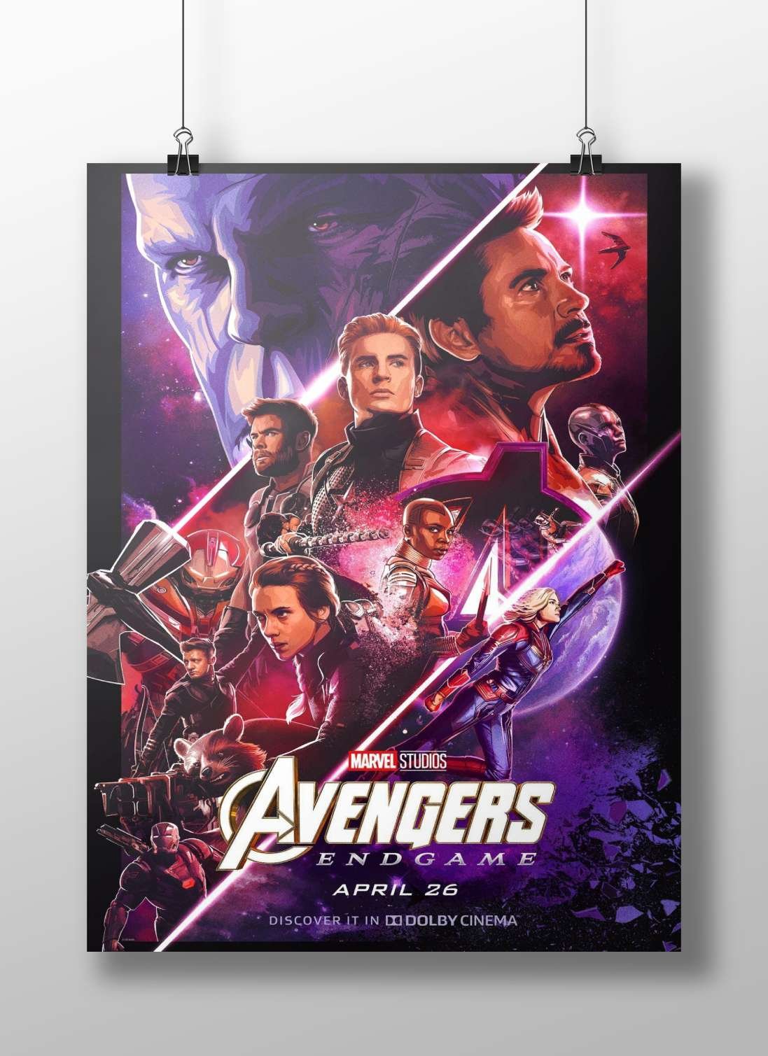 Avengers: Endgame (Marvel Studios film) Iron Man - Tech Hero Poster