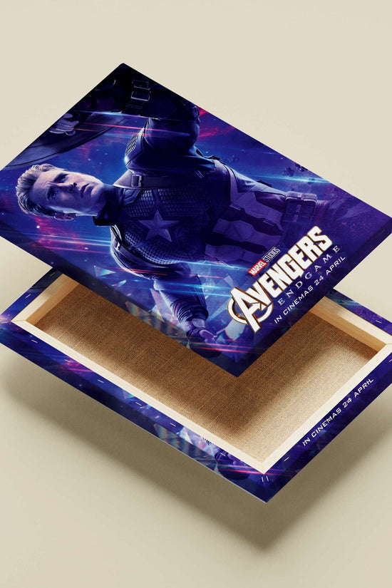 Steve Rogers (Captain America) from Marvel Studios' Avengers Endgame. Captain America - Avenger'S Shield Poster