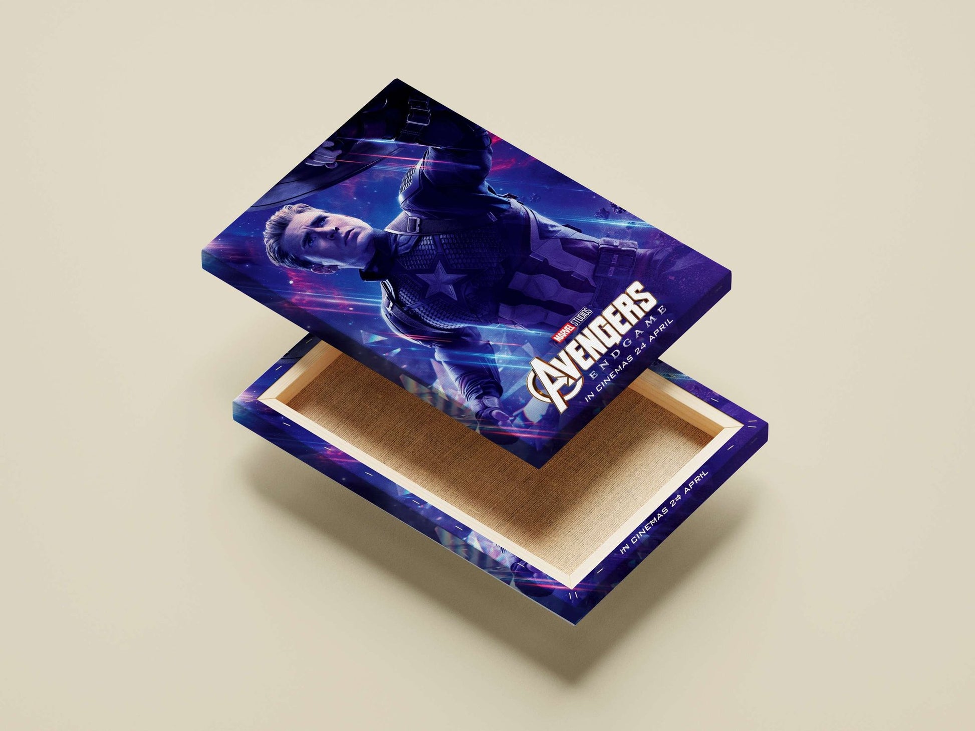 Steve Rogers (Captain America) from Marvel Studios' Avengers Endgame. Captain America - Avenger'S Shield Poster