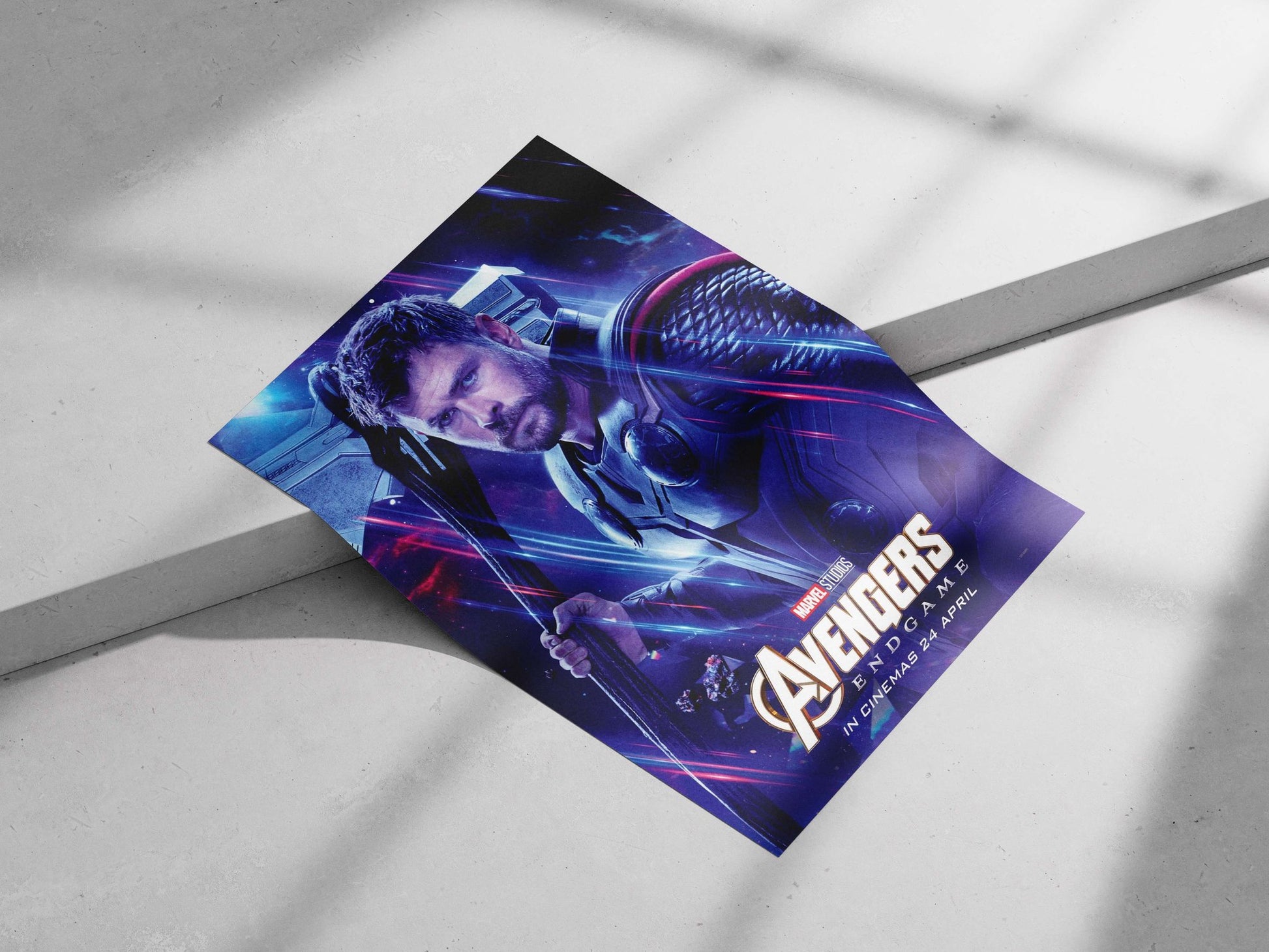 Thor (Marvel Studios' Avengers Endgame) Thor - God Of Thunder Poster