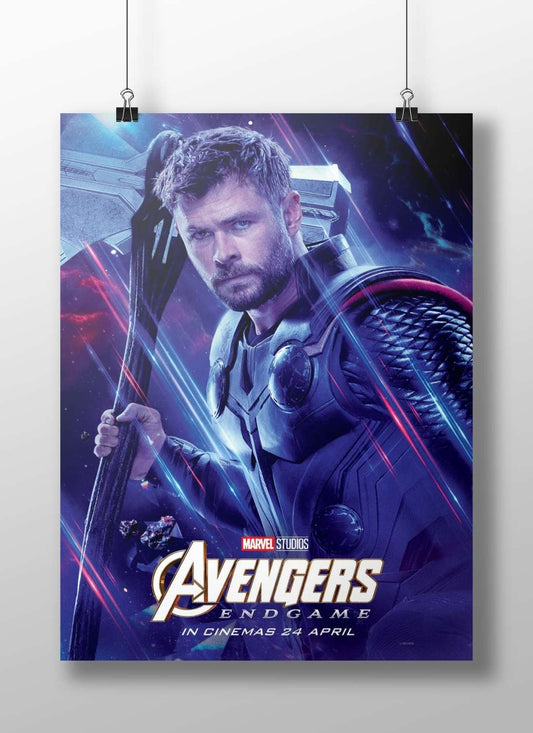 Thor (Marvel Studios' Avengers Endgame) Thor - God Of Thunder Poster