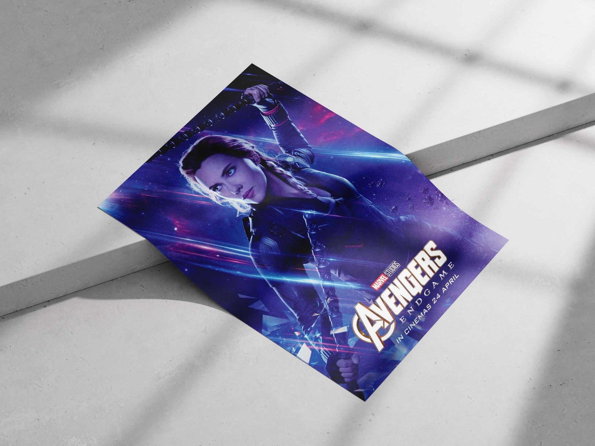 Natasha Romanoff (Black Widow) from Marvel Cinematic Universe's Avengers: Endgame Natasha Romanoff - Warrior Pop