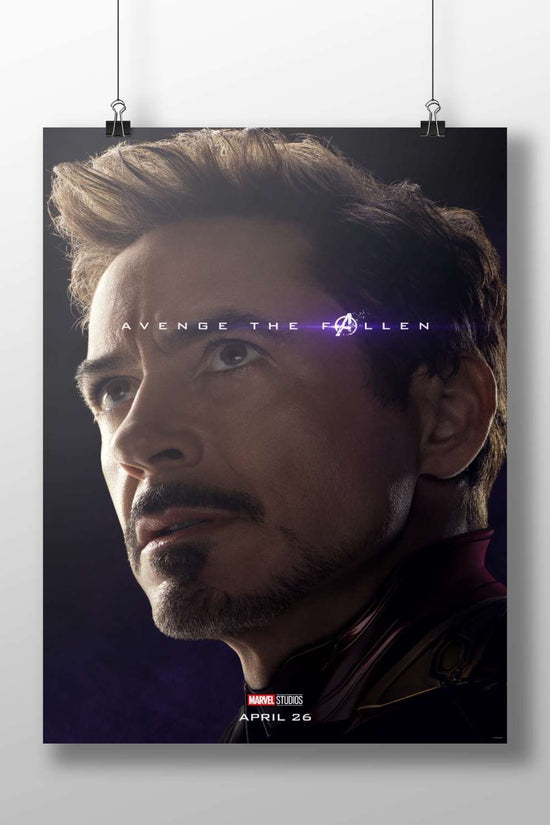 Tony Stark (Marvel Cinematic Universe) Iron Man - Tech Noir Poster