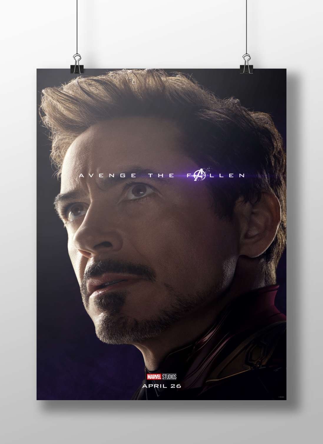 Tony Stark (Marvel Cinematic Universe) Iron Man - Tech Noir Poster