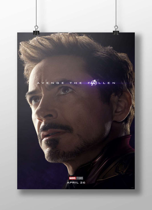 Tony Stark (Marvel Cinematic Universe) Iron Man - Tech Noir Poster